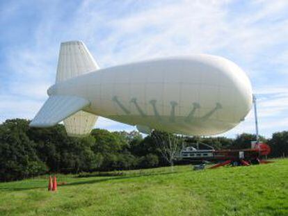 El globo del proyecto SPICE que pretendía inyectar aerosoles en las nubes para aumentar su refracción de los rayos solares nunca llegó a despegar.