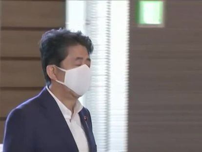 El primer ministro japonés, Shinzo Abe, anuncia su dimisión por motivos de salud
