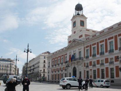 Puerta del Sol, en Madrid.