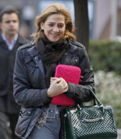La infanta Cristina, el pasado día 8 en Barcelona