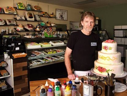 Jack Phillips, en su pasteler&iacute;a de Lakewood, en el estado Colorado.