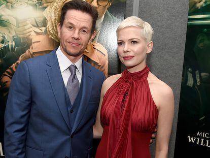 Mark Wahlberg y Michelle Williams en la premiere de 'Todo el dinero del mundo' el pasado 18 de diciembre.