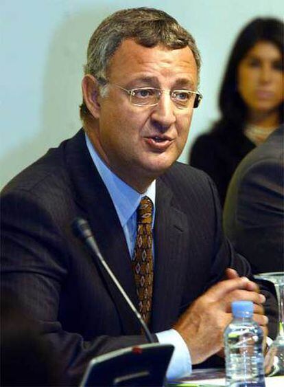El ministro de Trabajo, Jesús Caldera