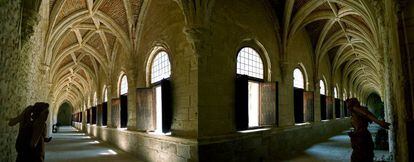 El claustro del monasterio de El Paular.