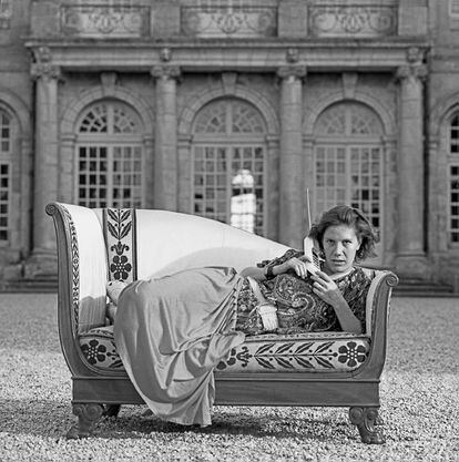 Diane deBeauvau-Craon en el castillo de su familia