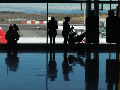 La terminal 4 del Aeropuerto Adolfo Su&aacute;rez de Madrid. 