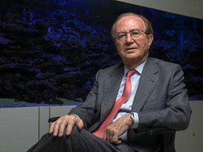 José María Fernández Sousa, en la sede de Pharmamar en Colmenar Viejo (Madrid).