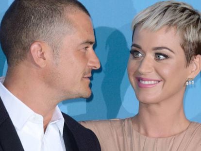 Katy Perry y Orlando Bloom, en Mónaco, el pasado septiembre.