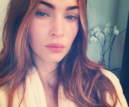 Así está Megan Fox recién levantada. O al menos es lo que ella dice en una imagen publicada en Instagram.