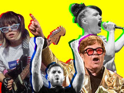 Grupos como Cariño o Bikini Kill (arriba), DJs como Calvin Harris o cantantes como Elton John son algunas de las figuras de la industria musical que se enfrentaron a partidos políticos por usar sus temas sin permiso.