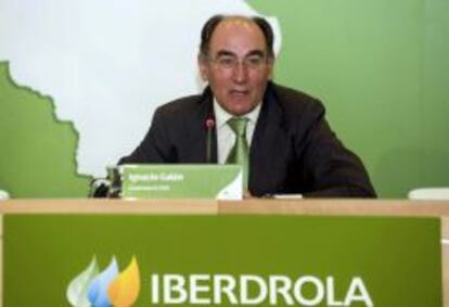 El presidente de Iberdrola, Ignacio Sánchez Galán