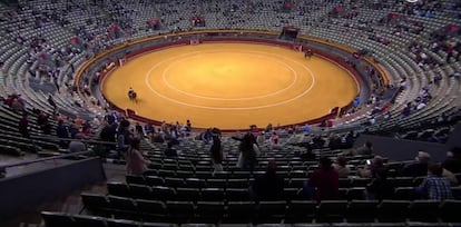 Tarde de toros en la plaza madrileña de Vistalegre, durante la pasada Feria de San Isidro.