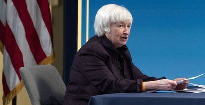 Ls secretaria del Tesoro estadounidense, Janet Yellen 