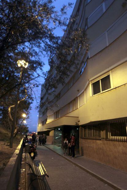 Calle donde ocurrió uno de los crímenes machista en Barcelona.