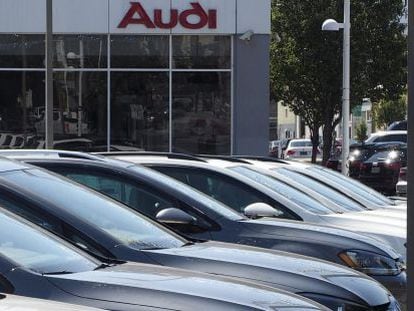 Fotografía de un concesionario de Audi/Wolkswagen en Oakland (EE UU).