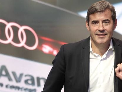 El director de Audi España, José Miguel Aparicio.
