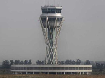 Torre de control en El Prat