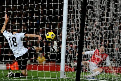 Nasri marca el segundo gol