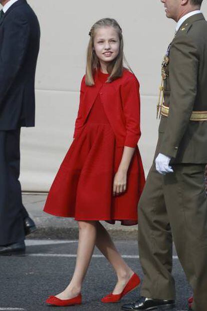 La Princesa de Asturias, el pasado 12 de octubre.