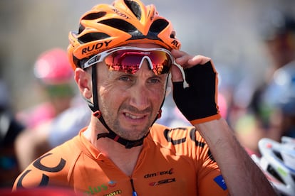 Davide Rebellin en 2016, cuando corría en el CCC polaco.