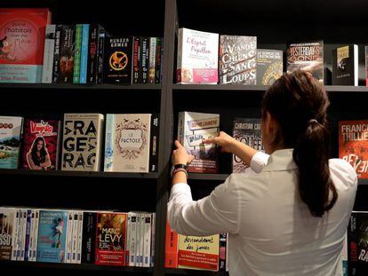 Asistentes a la Feria del Libro de Fr&aacute;ncfort, Francia es el invitado de honor.
