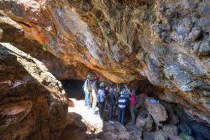 Cueva de Montesinos, donde tiene lugar un enigmático episodio de la novela.