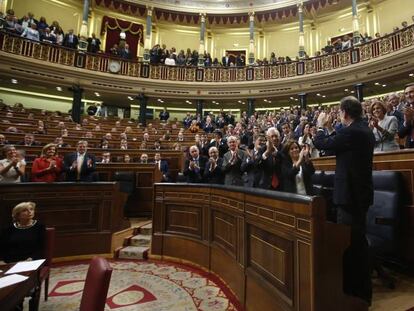 El pleno del Congreso, este sábado.