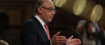 El ministro de Hacienda, Cristóbal Montoro.