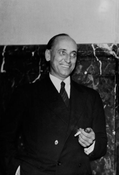 Santiago Casares Quiroga, presidente del Gobierno cuando estalló la Guerra Civil, en una imagen de mayo de 1936.