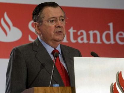 El consejero delegado de Santander, Alfredo S&aacute;enz.