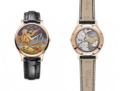 El artista japonés Kiichiro Masumura ha creado este exclusivo reloj de alta gama para Chopard.