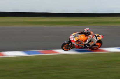 Marc Márquez, durante la sesión de entrenamientos