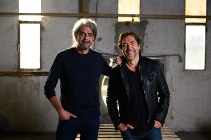 Fernando León y Javier Bardem, en 'El buen patrón'.