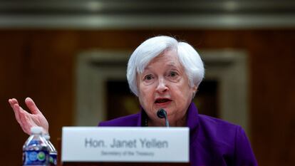 La secretaria del Tesoro, Janet Yellen.