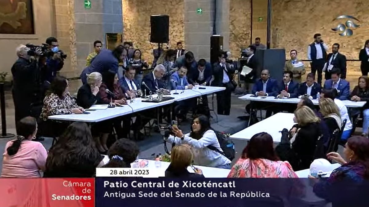 Morena aprueba las iniciativas de López Obrador en una sesión paralela del Senado sin la oposición