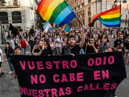 Marcha con motivo del Día Internacional contra la Homofobia, Transfobia y Bifobia