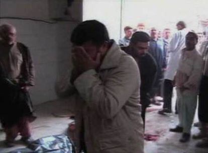 Imagen tomada de un vídeo grabado por un estudiante iraquí tras la matanza de Haditha.