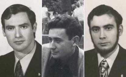 José Humberto Fouz, Jorge Juan García y Fernando Quiroga, Los tres jóvenes desaparecidos  en 1973 y presuntamente asesinados por ETA.