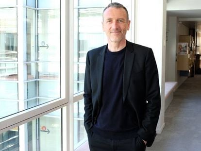 Emmanuel Faber, presidente de Danone, en la sede de la compañía en París.  