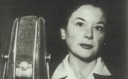 Matilde Vilariño, en una imagen de los años cincuenta.