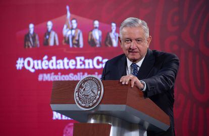López Obrador, durante su conferencia matutina el 30 de diciembre.