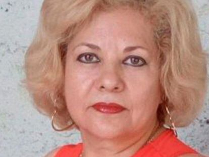 María del Carmen López en una fotografía publicada por el FBI con el comunicado de su secuestro.