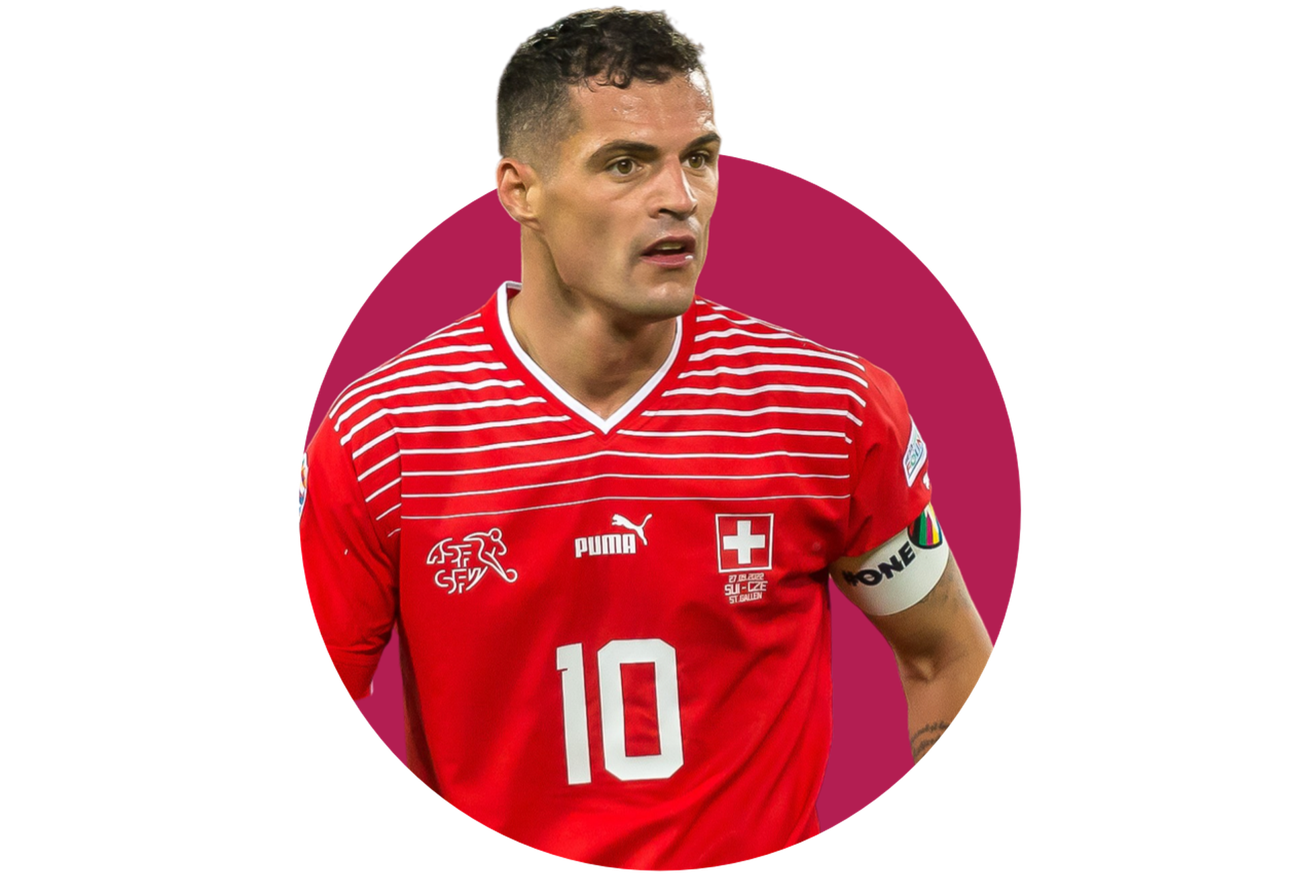 Primera Camiseta Suiza Jugador Fernandes 2022