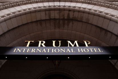 El Trump International Hotel, en Washington, el 17 de febrero.