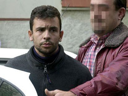 Jordi Cruz Arjona, cuando fue detenido el pasado 4 de diciembre a las pocas horas de fugarse.
