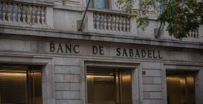 Oficina de Banco Sabadell en Barcelona