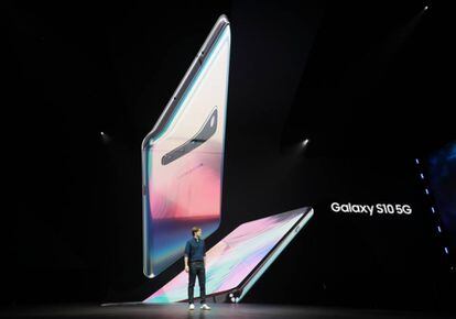 Presentación del Samsung Galaxy S10 5G.