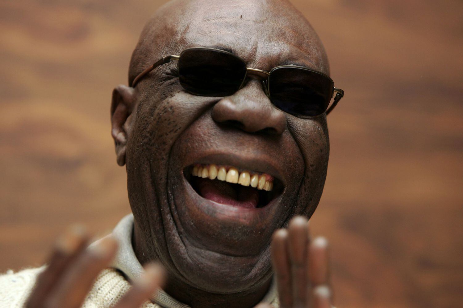 Manu Dibango en París, en noviembre de 2005.