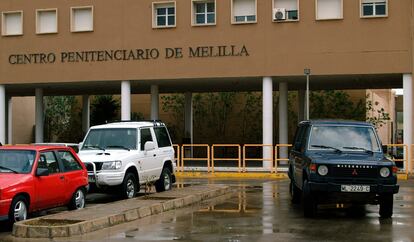 Exterior del centro penitenciario de Melilla.