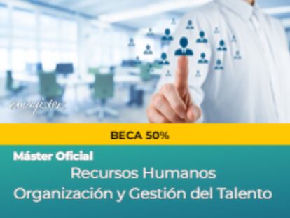 Haz un Máster OFICIAL y con 50% de Beca con eMAGISTER. ¡AVERIGUA!